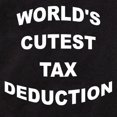 thumbnail image 2 of CafePress - Worlds Cutest Tax Deduction - Cute Infant Bodysuit Baby Romper - Size Newborn - 24 Months, 2 of 3