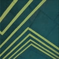 thumbnail image 1 of Ahgly Company Machine Washable Indoor Square Transitional Deep Teal Green Area Rugs, 4' Square, 1 of 7