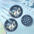 thumbnail image 4 of Princess Birthday Party Decorations, 96 Pcs Four Ever a Princess Plates and Napkins Forks Tableware Set, Girls 4th Birthday Party Supplies Disposable Plates Set for 24, 4 of 7