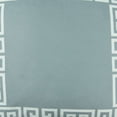thumbnail image 5 of Gray and White Greek Key Bordered Throw Pillow, 5 of 7