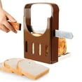 thumbnail image 4 of Drses bread slicer&nbsp;Household Bread SLICERSs Toasts Divider Foldable Rack Essential Baking Tool Cutter For Lazy People, 4 of 8