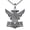 Thor's Hammer, variant on St. Michael Necklace Catholic Patron Steel Viking Pendant Necklace Jewelry Divine Cross Senhield Protection Gift for Men
