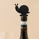 thumbnail image 5 of Abrelatas Caracol pequeño Tapón para botella de vino Tapones Reutilizables A prueba de fugas Lindo tapón decorativo para botella Tapón para vino tinto, 5 of 5