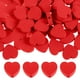 thumbnail image 1 of 100 cuentas de madera con forma de corazón para San Valentín, ideales para hacer joyas, manualidades y pulseras, 1 of 7