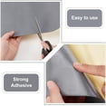 thumbnail image 4 of 79x16 Inch EVA Foam Rubber Roll Adhesive 1mm Gray Adhesive Foam Padding Soundproof DIY Project Sheet for Cosplay Padding DIY Project Gaskets Costume Crafts, 4 of 6