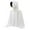 White, variant on Mercatoo Girls 𝐔𝐏𝐅 50 Rash Guard Sun Jacket Hoodie 𝐒𝐏𝐅 𝐔𝐕 𝐏rotection Full Zip Swim Shirts Long Sleeve for Teens Kids