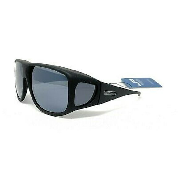 New JONATHAN PAUL Polarized Sunglasses Fit-overs Aviator Black AV001 Extra Large