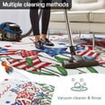thumbnail image 5 of Independence Day Outdoor Rug for Patio/Deck/Porch, Non-Slip Large Area Rug 4 x 6 Ft, 4th of July Red Blue Stars Patriotic Indoor Outdoor Rugs Washable Area Rugs, Reversible Camping Rug Carpet Runner, 5 of 8