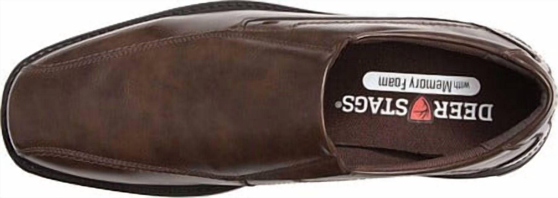 Deer Stags Men's Noble Runoff Toe Slip-on Dress Loafer (Wide Available)
