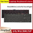 thumbnail image 2 of Clavier d'Ordinateur Portable Russe avec Rétroéclairage pour Msi GS60 GT72 GE62 GL62 GL72 CX62 WS70 GS70 GV62 MS-16J5 MS-1796 MS-1799 MS-16J9 RU Rétroéclairé Blanc, 2 of 6