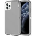 thumbnail image 5 of iPhone 11 Pro Max Heavy Duty Case {Shock Proof Case with 3 Layer Rubber, Shatter Resistant, [Tough Armour] Rugged Case Compatible for iPhone 11 Pro Max} Gray, 5 of 7