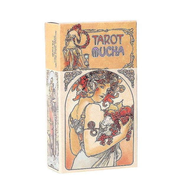 Nuevas cartas de Tarot Art Nouveau doradas y Guidbook Deck Party juegos de adivinación del destino Cards78pcs Tt34 kaili Sencillez