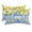 Blue, variant on Watercolor Lemons Weeping Outdoor Pillows for Chaise Lounge Chair Beach Headrest Pillow Set of 2 Waterproof Lumbar Pillows with Insert&Adjustable Elastic Strap Summer Blue Floral Pool Pillow 12"x20"