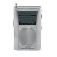 thumbnail image 1 of Mini Radio AM FM Portátil, Funcionamiento Manual, Fácil Ajuste, Función De Memoria, Receptor De Radio Digital BCR60, 2 Uds., Pilas AA, 1 of 7