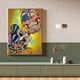 thumbnail image 3 of Mosaico de pintura de diamantes, besándose grafiti fresco, calaveras masculinas y femeninas, Kit de punto de cruz de cristal completo, decoración de pared de Bar de Halloween, 3 of 3