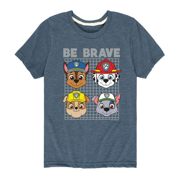 Paw Patrol - Be Brave - Toddler And Youth Short Sleeve Graphic T-Shirt