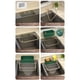 thumbnail image 5 of Colador de malla para fregadero de cocina ZJT250133205 | Filtro desechable de acero al carbono con 100 filtros | Escurridor de esponja para restos de comida | Compatible con fregaderos de cocin, 5 of 5