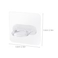 thumbnail image 2 of unbranded 16Ud Rack Transparente Para Y Cocina Con Adhesivos Sin Perforación, 2 of 7