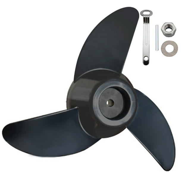 Dcenta Electric Outboard Motor Propeller Boat Propeller Kit for Marine