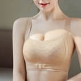 thumbnail image 3 of Full Coverage Wireless Bra Seamless Supportive Design with Front Closure and Wide Band for Everyday Comfort and Versatility in T Shirt Wardrobe, 3 of 7
