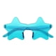 thumbnail image 1 of Gafas de sol sin montura con forma de estrella Gafas de sol transparentes en colores vivos Gafas de fiesta con forma de estrella, 1 of 4