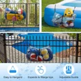thumbnail image 7 of Numjaw Pool Float Storage Bag, Large Pool Float Organizer Hanging Mesh Bag for Water Inflatables and Patio Accessories, Outdoor Pool Storage Net Bag, 7 of 7