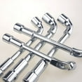thumbnail image 2 of PENIKOKO 1Pcs Silver Crv Steel Wrench Tool For Home Repair And Factory Maintenance Pipe Wrench Spanner, 2 of 8