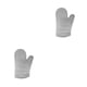 thumbnail image 2 of Guantes de cocina Advancent Manoplas impermeables anti-escaldado silicona Gris 2Conjunto, 2 of 6