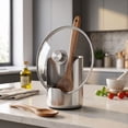 thumbnail image 5 of Pot Lid and Utensil Rest with Stainless Steel Design, Multi-Function Kitchen Countertop Organizer for Spatulas and Cooking Tools, Space-Saving Storage Rack, 5 of 7