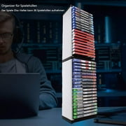 Cd Shelf Cd Storage Rack Cd Games Disc Storage Tower, Universal Game Blu-Ray Disc Holder, Disc Showcase Shelf For Ps5 / Game Console, Maximum Hold 36 Discs.