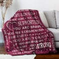 thumbnail image 4 of Amhlg Blanket Gifts for Women Men - Get Well Blanket, Inspirational Gifts for Her Him, Feel Better After Surgery Gifts, Thinking of You Gifts for Mom Grandma Aunt Sister, 4 of 6