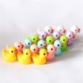 thumbnail image 4 of Micropaisaje decorativo carnoso Patito de color caramelo que crea adornos de resina decorativos de animales de pato amarillo Decoración de funda de teléfono móvil, 4 of 5