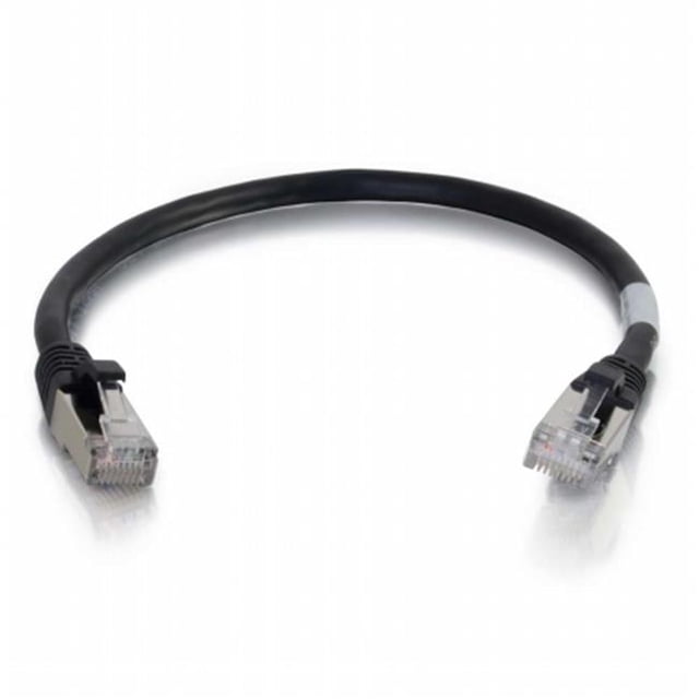 Cables To Go - 20ft Cat6 Snagless Shielded - STP - Network Patch Cable - Black