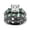 Black and Green, variant on GY Yellow Gold Plated Three-stone Womens Wedding Ring Sets Bridal Sets 1.5 Cz Engagement Ring Wedding Bands