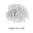 thumbnail image 3 of Shisuyan Shredded Craft Paper Glossy White DIY Material For Celebrations 1 Set, 3 of 8