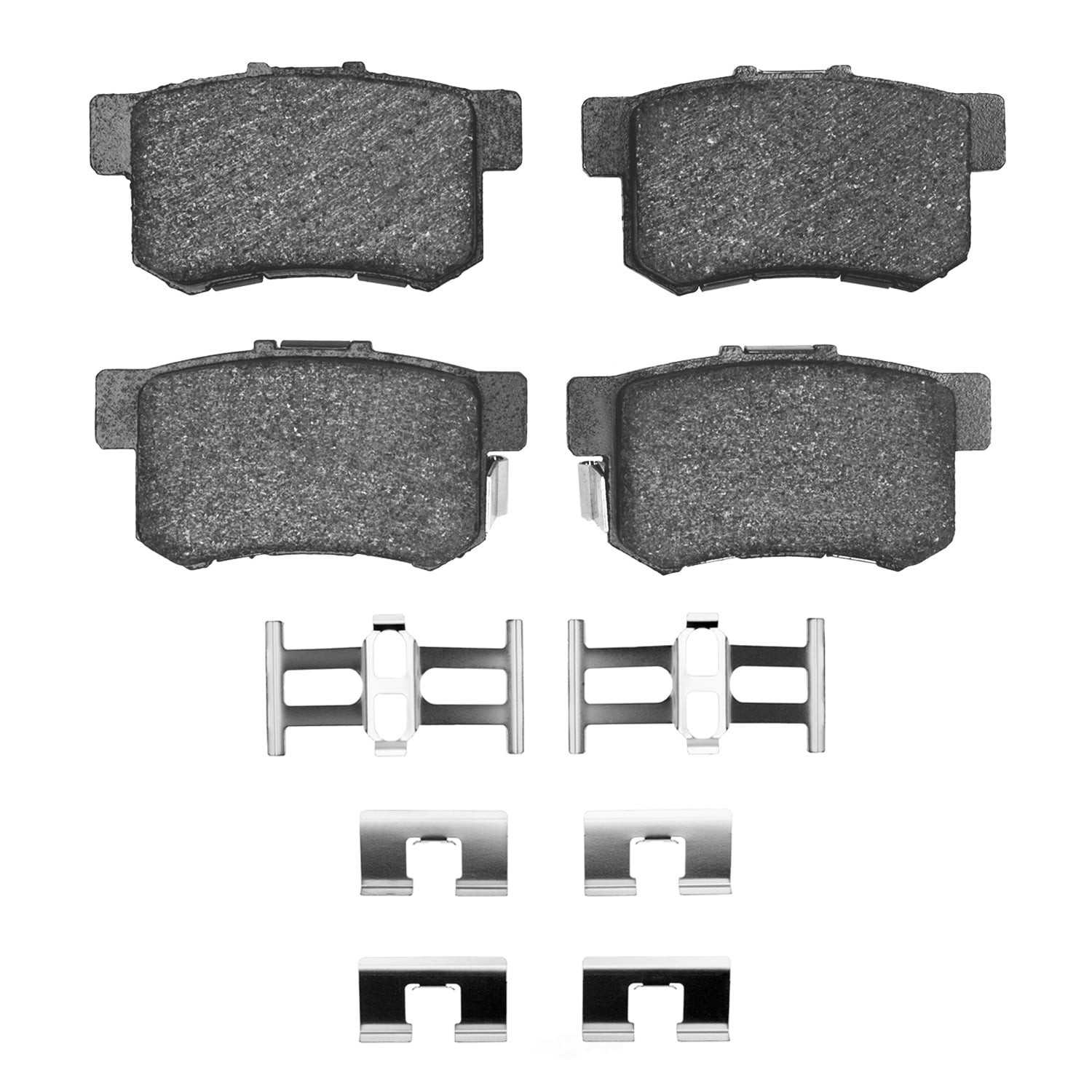 Dynamic Friction Company 1552-0536-01 DFC 5000 Advanced Brake Pads - Ceramic and Hardware Kit - OE