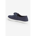 thumbnail image 3 of Comfortview Women's The Anzani Canvas Slip On Sneaker, 3 of 6