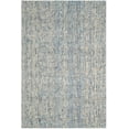 thumbnail image 3 of Safavieh Abstract Delia Distressed Wool Area Rug, Dark Blue/Rust, 6' x 9', 3 of 9