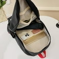 thumbnail image 2 of AMERTEER Simple Classic Backpack Teens Girls Student Large Capacity School Book Bag (Blac, 2 of 10