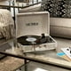 thumbnail image 3 of Tocadiscos Retro Victrola Vintage 3 Velocidades Maleta Bluetooth Altavoz y Agujas Gris, 3 of 3