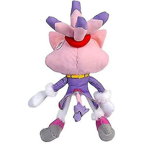 New 2021 Sonic Hog Plush Toy Blaze The Cat Purple Plush Children Boys And Girls 13.3 Inches