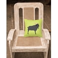 thumbnail image 2 of Carolines Treasures BB7708PW1818 Verata Goat Green Fabric Decorative Pillow, 18 x 18 in., 2 of 2