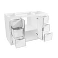 thumbnail image 4 of Avanity AUSTEN-V48-WTS Austen 48" Single Free Standing Wood Vanity Cabinet Only - White, 4 of 5