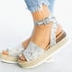 thumbnail image 1 of Sandalias de moda Mujer Leopardo Cómodo Plataforma Zapatos casuales Verano Playa Viajes Wmkox8yii  shjk761, 1 of 9
