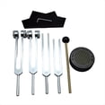 thumbnail image 7 of Tuning Forks for Healing Set 128Hz, 136Hz, 256Hz, 384Hz & Hockey Puck Activator for Healing,Sound Therapy,Keep Body, 7 of 7