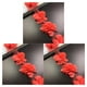 thumbnail image 1 of Billuyoard Flor Perlas Encaje Borde Pasamanería Boda Chifón Cinta Aplique Bricolaje Costura rojo 3piezas, 1 of 5
