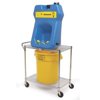 Eye Wash Protable 20 Gallon Less Fluid Collection Bucket and Cart