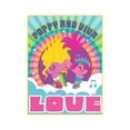 thumbnail image 3 of Universal Girls Trolls Love Poster, Crew Neck, Short Sleeve, Graphic T-Shirt, Size 4-16, 3 of 4