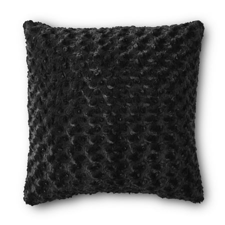 - Better Homes & Gardens Rosette Plush Decorative Toss Pillow, 18