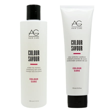 AG Hair Colour Savour Shampoo 10oz & Conditioner 6oz Duo